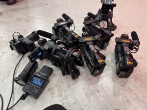 テレビロケ　技術