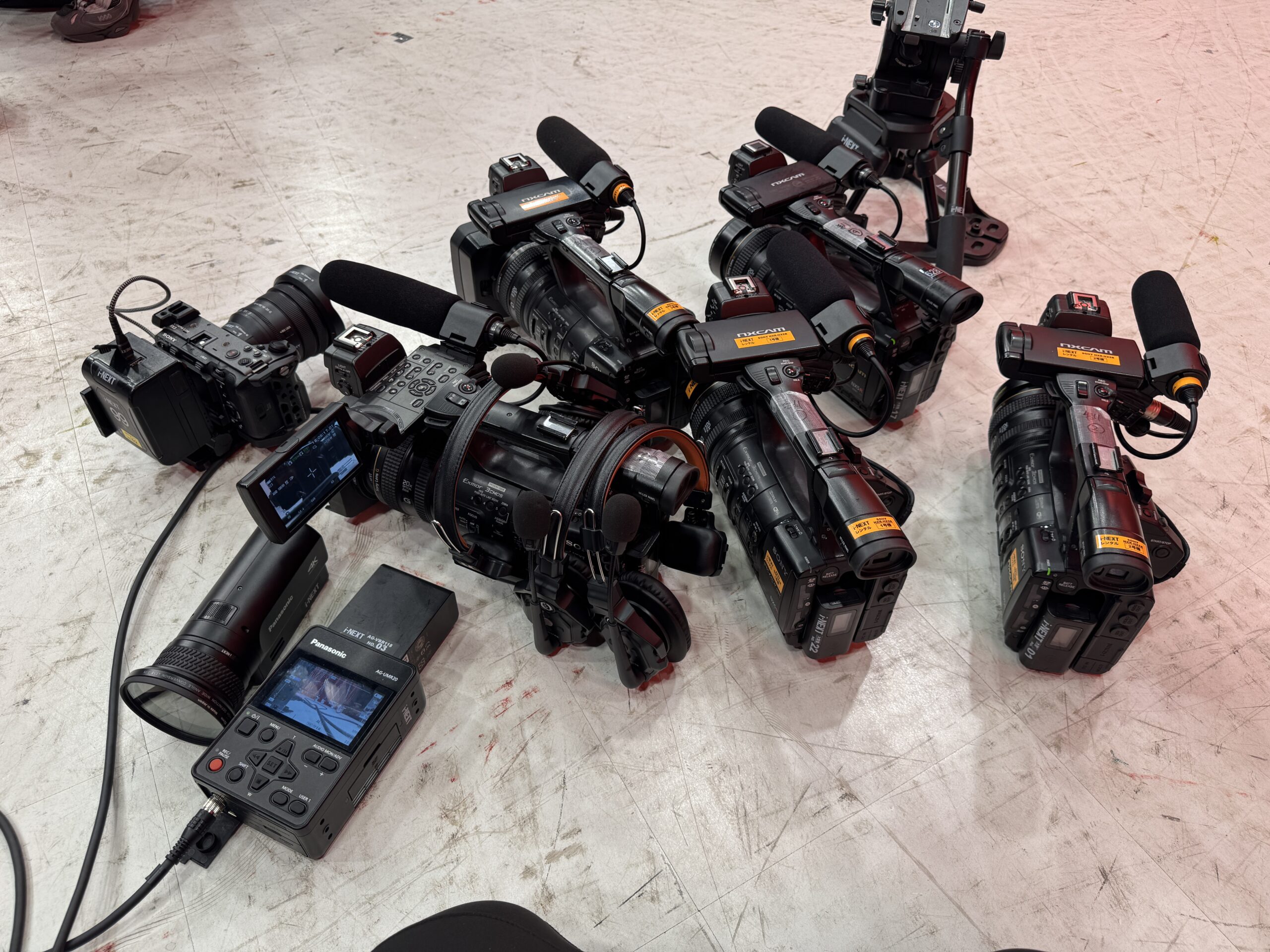 テレビロケ　技術