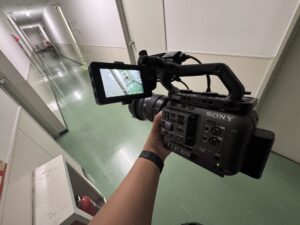 テレビロケ　技術